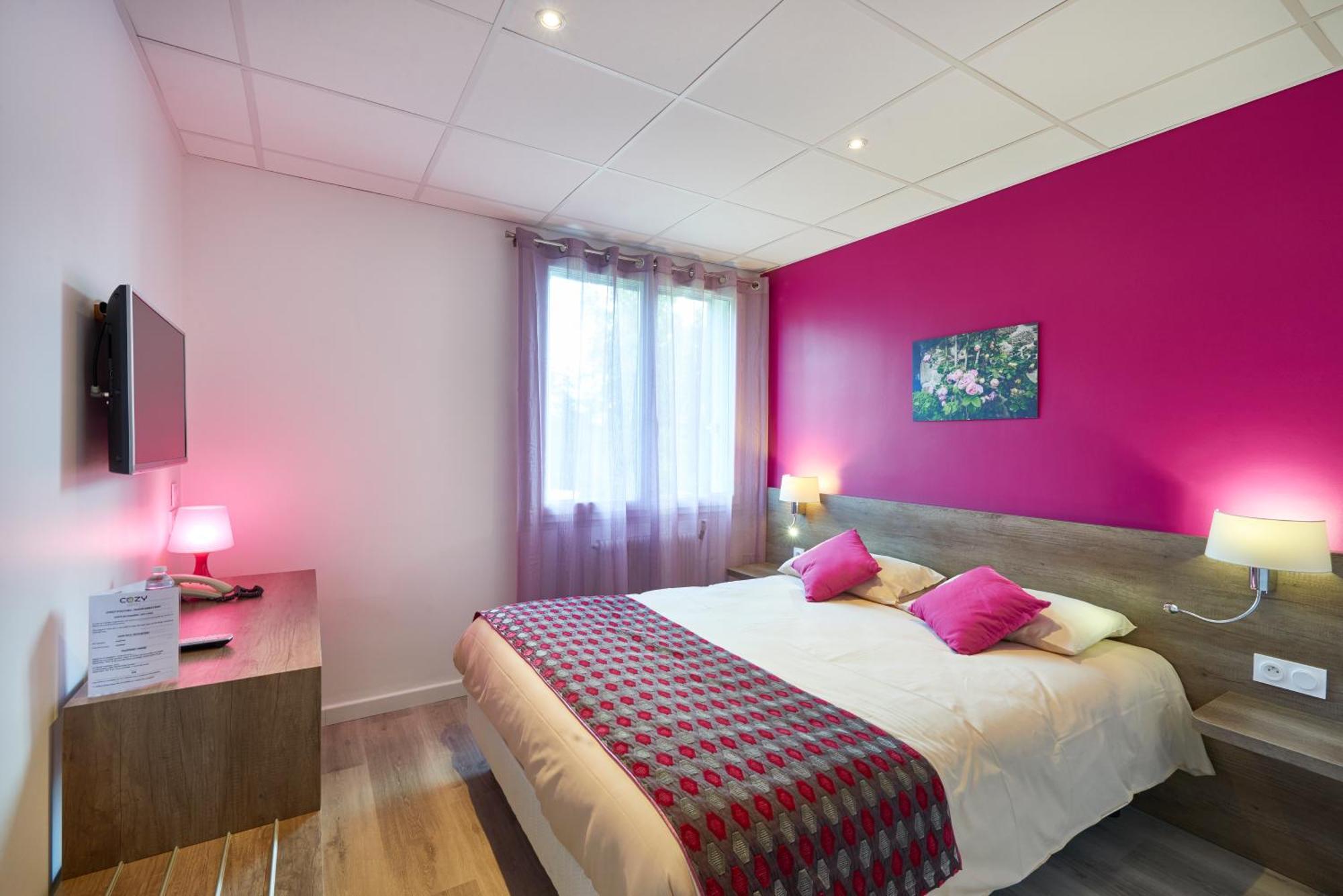Cozy Hotel Logis Morlaix Plouigneau Room photo