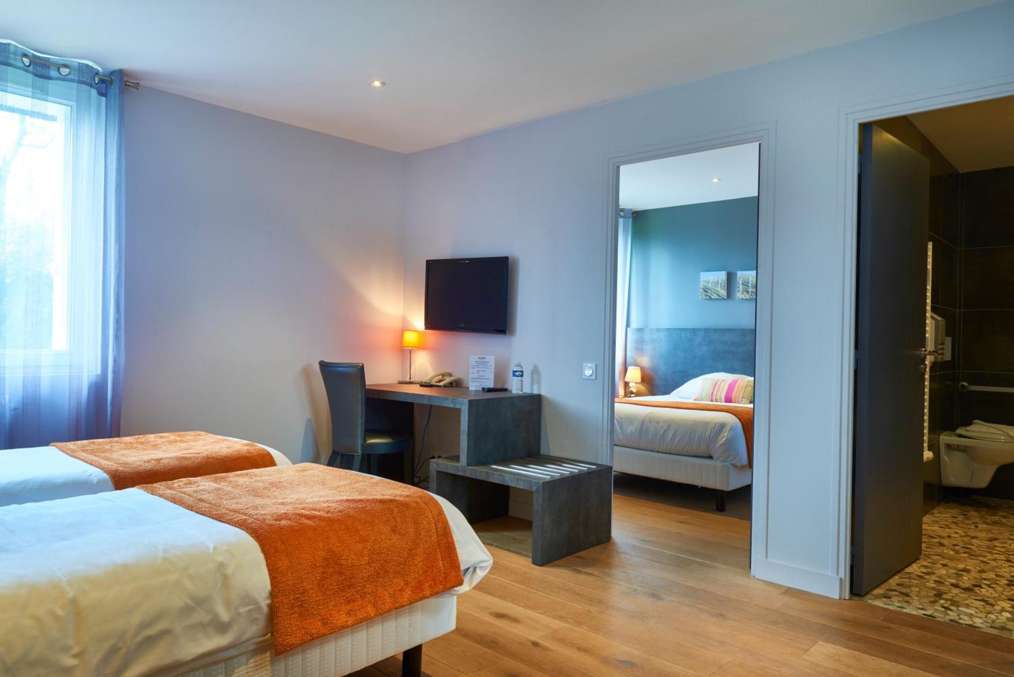 Cozy Hotel Logis Morlaix Plouigneau Room photo
